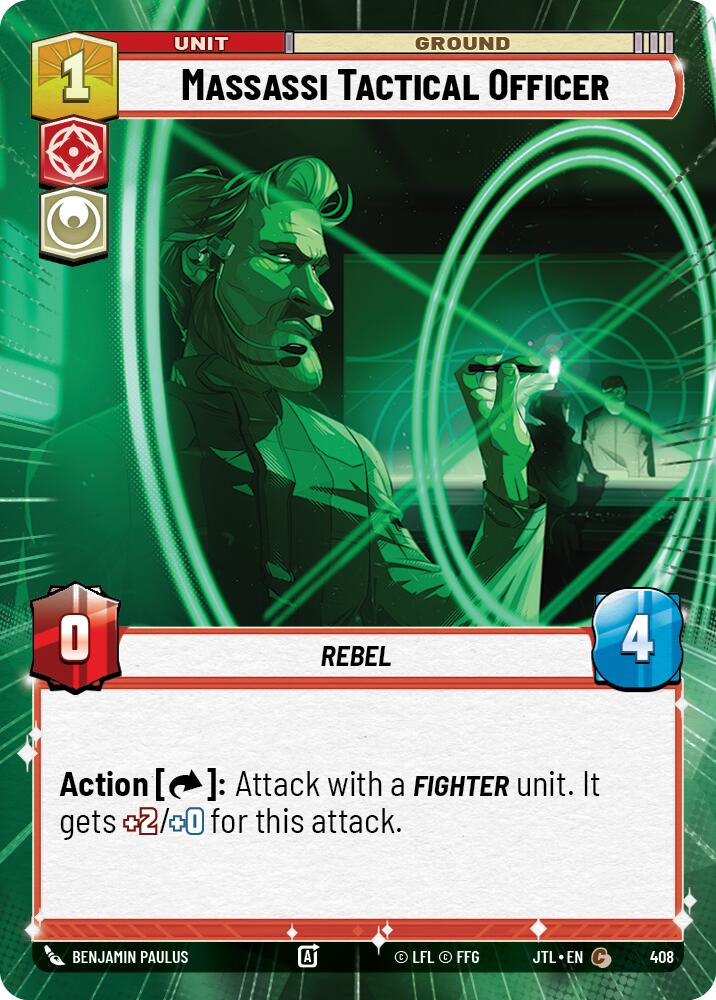Massassi Tactical Officer (408) (Hyperspace) (408) [Jump to Lightspeed] | Exor Games New Glasgow