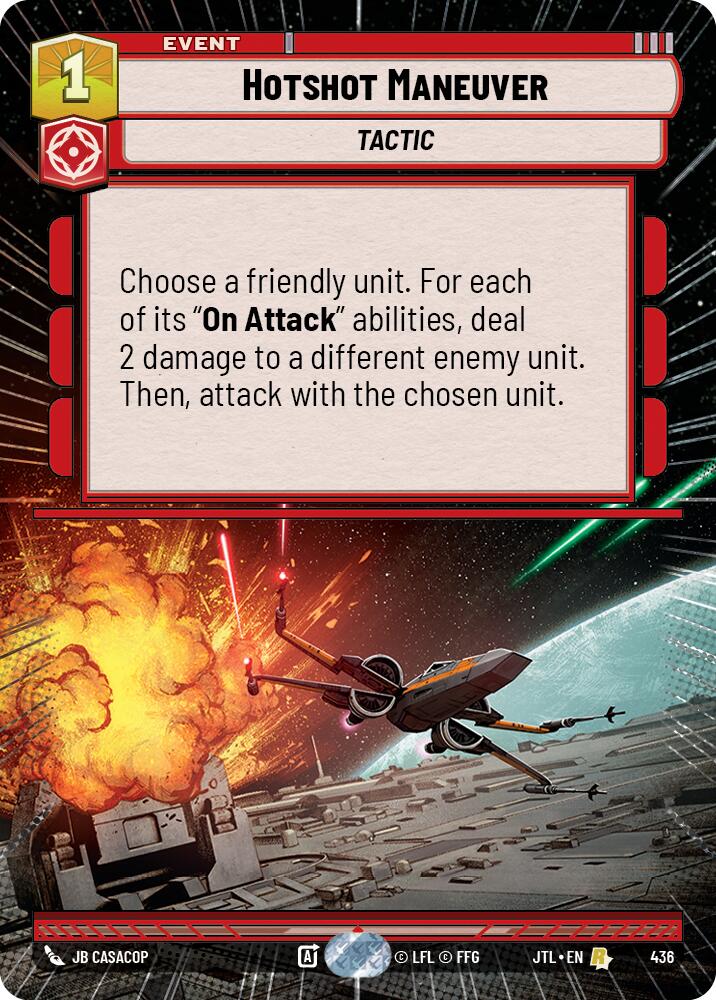 Hotshot Maneuver (436) (Hyperspace) (436) [Jump to Lightspeed] | Exor Games New Glasgow