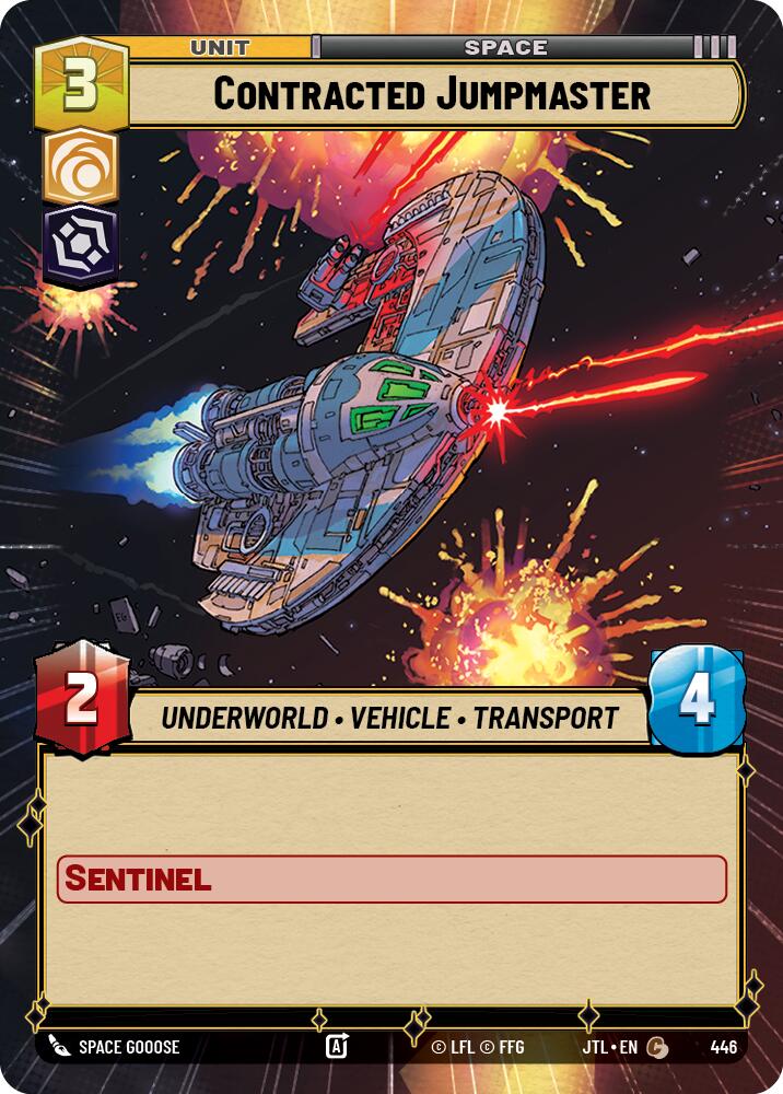 Contracted Jumpmaster (446) (Hyperspace) (446) [Jump to Lightspeed] | Exor Games New Glasgow