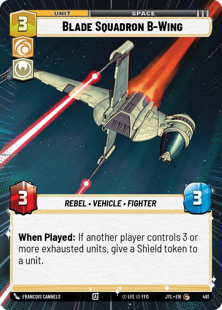 Blade Squadron B-Wing (461) (Hyperspace) (461) [Jump to Lightspeed] | Exor Games New Glasgow