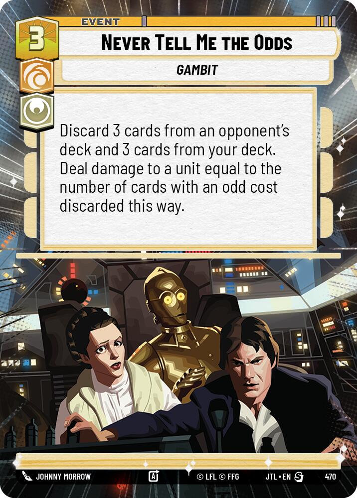 Never Tell Me the Odds (470) (Hyperspace) (470) [Jump to Lightspeed] | Exor Games New Glasgow