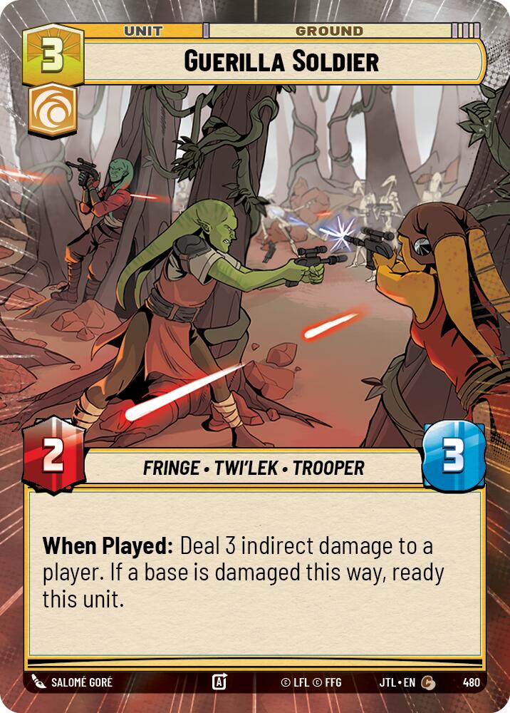Guerilla Soldier (480) (Hyperspace) (480) [Jump to Lightspeed] | Exor Games New Glasgow