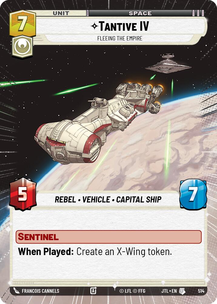Tantive IV - Fleeing the Empire (514) (Hyperspace) (514) [Jump to Lightspeed] | Exor Games New Glasgow