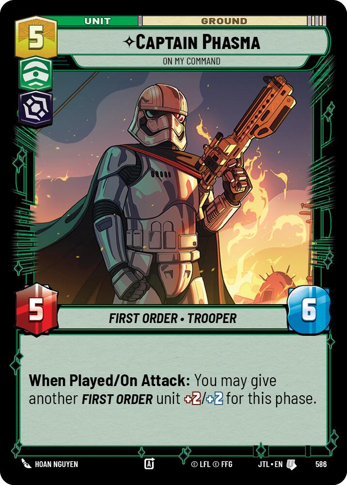 Captain Phasma - On My Command (586) (586) [Jump to Lightspeed] | Exor Games New Glasgow