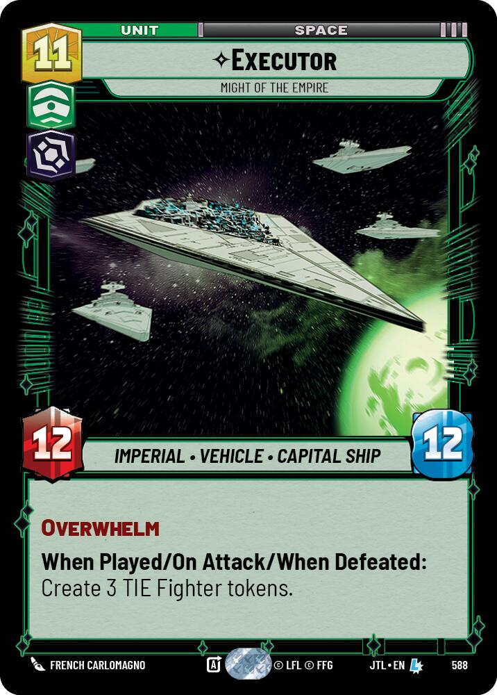 Executor - Might of the Empire (588) (588) [Jump to Lightspeed] | Exor Games New Glasgow