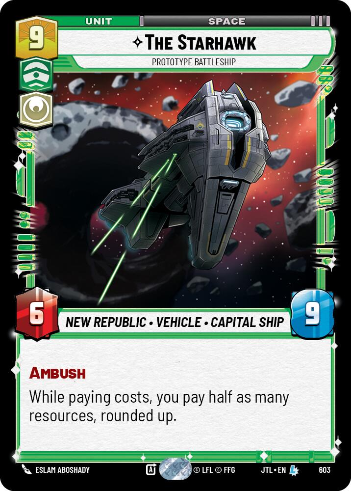 The Starhawk - Prototype Battleship (603) (603) [Jump to Lightspeed] | Exor Games New Glasgow