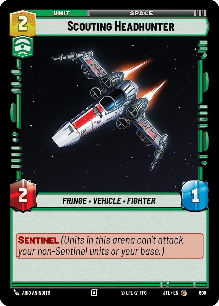 Scouting Headhunter (608) (608) [Jump to Lightspeed] | Exor Games New Glasgow