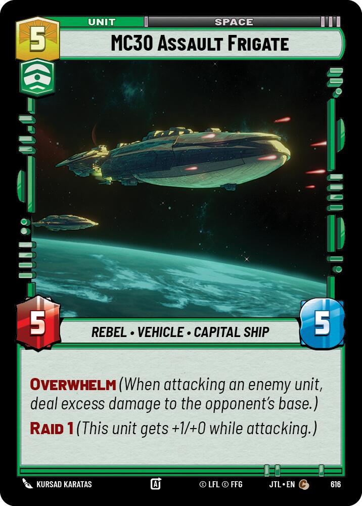 MC30 Assault Frigate (616) (616) [Jump to Lightspeed] | Exor Games New Glasgow