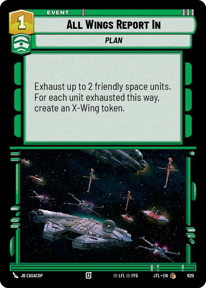 All Wings Report In (620) (620) [Jump to Lightspeed] | Exor Games New Glasgow