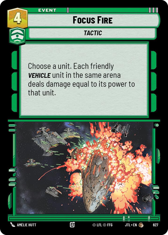 Focus Fire (627) (627) [Jump to Lightspeed] | Exor Games New Glasgow