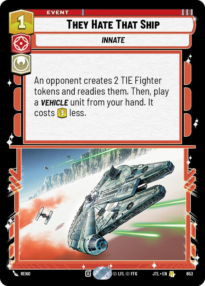 They Hate That Ship (653) (653) [Jump to Lightspeed] | Exor Games New Glasgow
