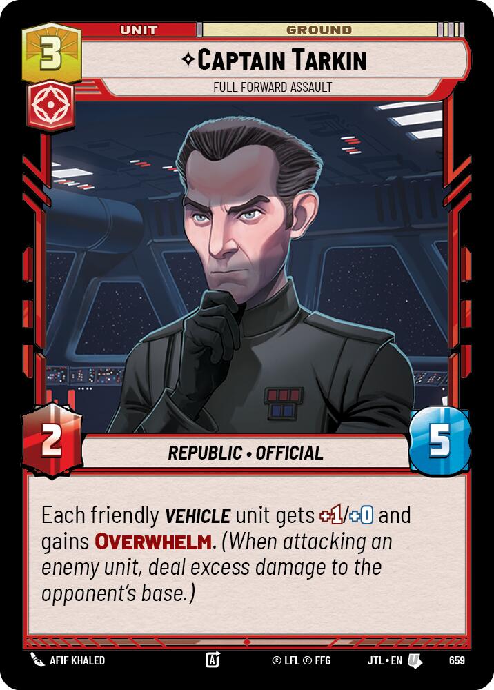 Captain Tarkin - Full Forward Assault (659) (659) [Jump to Lightspeed] | Exor Games New Glasgow