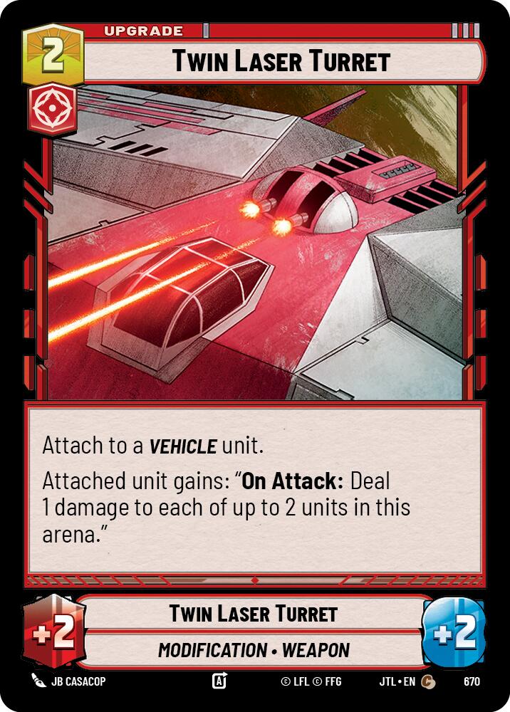 Twin Laser Turret (670) (670) [Jump to Lightspeed] | Exor Games New Glasgow
