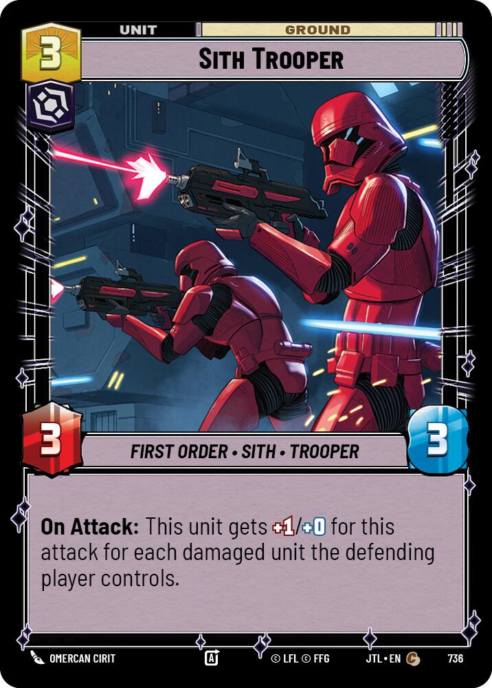 Sith Trooper (736) (736) [Jump to Lightspeed] | Exor Games New Glasgow