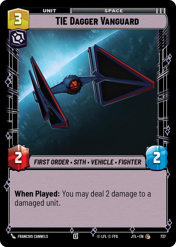 TIE Dagger Vanguard (737) (737) [Jump to Lightspeed] | Exor Games New Glasgow