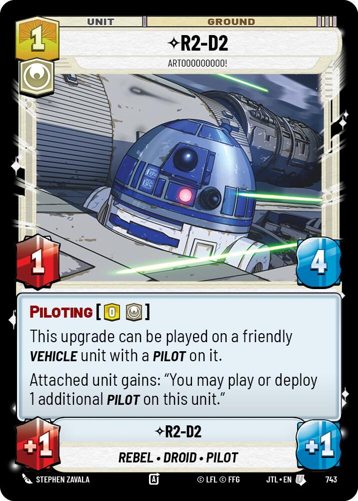 R2-D2 - Artooooooooo! (743) (743) [Jump to Lightspeed] | Exor Games New Glasgow