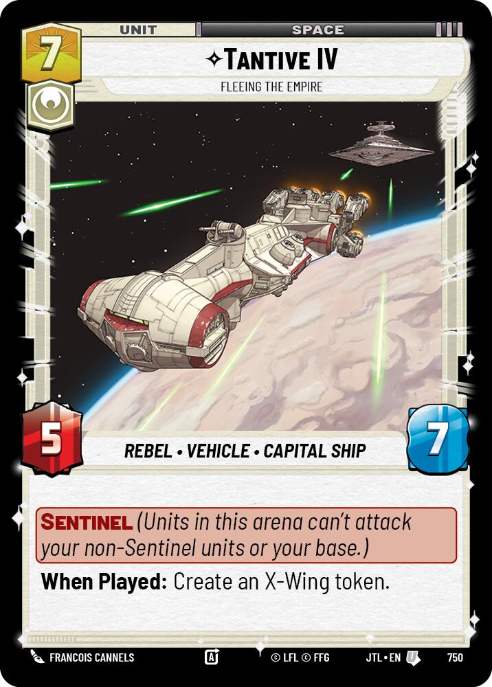 Tantive IV - Fleeing the Empire (750) (750) [Jump to Lightspeed] | Exor Games New Glasgow