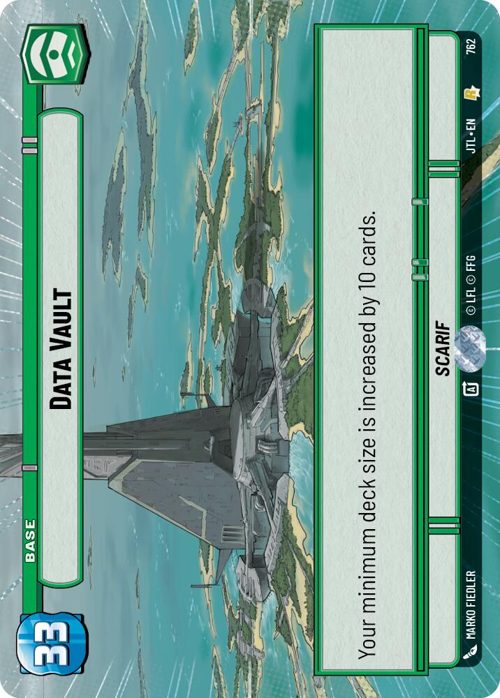 Data Vault (762) (Hyperspace Foil) (762) [Jump to Lightspeed] | Exor Games New Glasgow