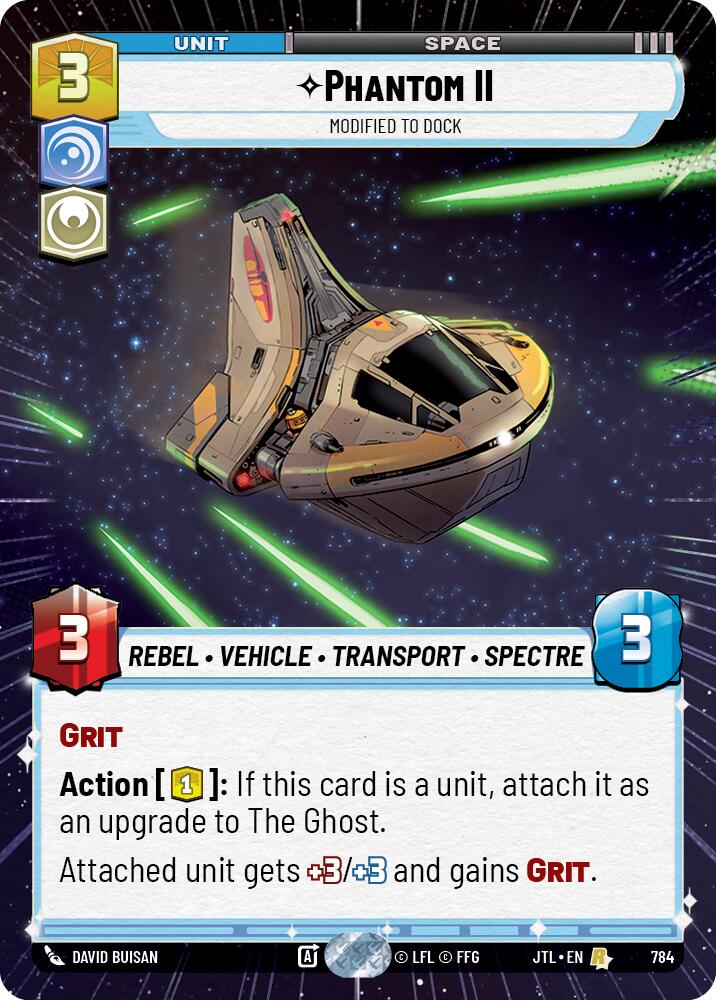 Phantom II - Modified to Dock (784) (Hyperspace Foil) (784) [Jump to Lightspeed] | Exor Games New Glasgow