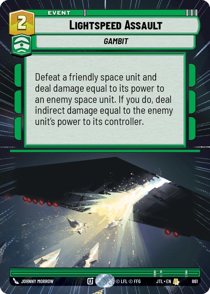 Lightspeed Assault (861) (Hyperspace Foil) (861) [Jump to Lightspeed] | Exor Games New Glasgow