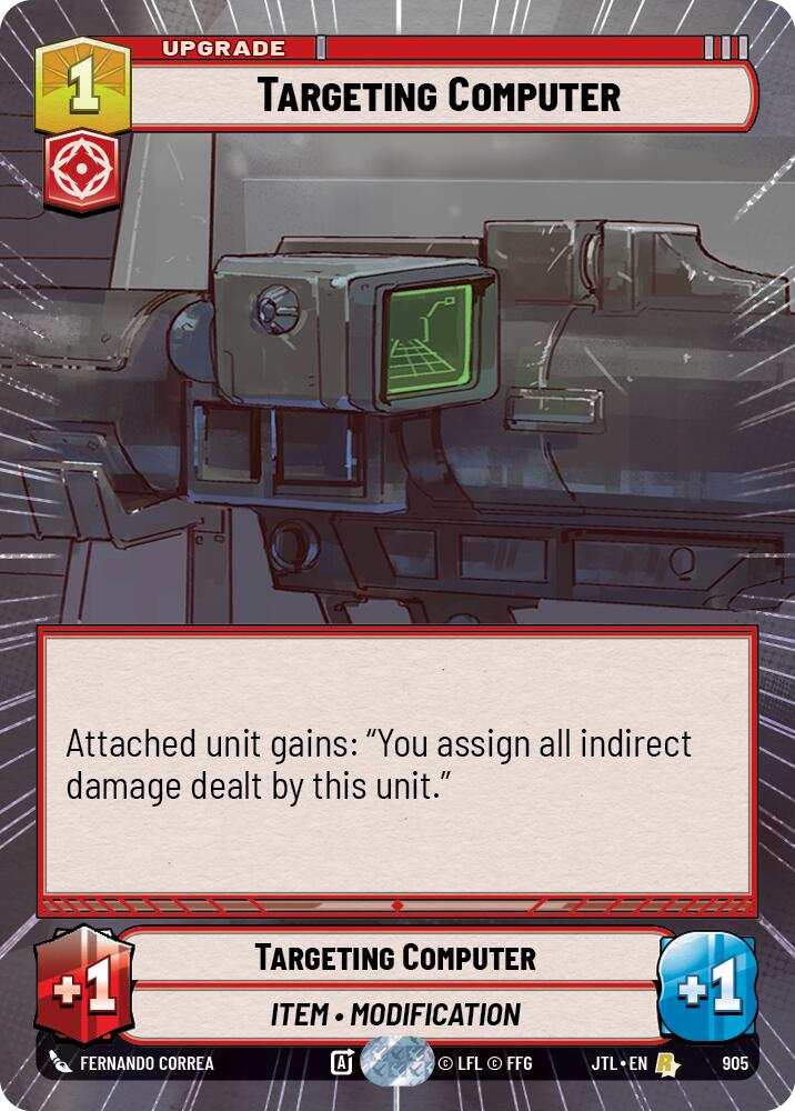 Targeting Computer (905) (Hyperspace Foil) (905) [Jump to Lightspeed] | Exor Games New Glasgow