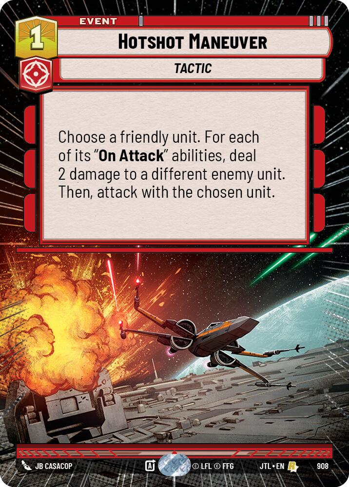 Hotshot Maneuver (908) (Hyperspace Foil) (908) [Jump to Lightspeed] | Exor Games New Glasgow