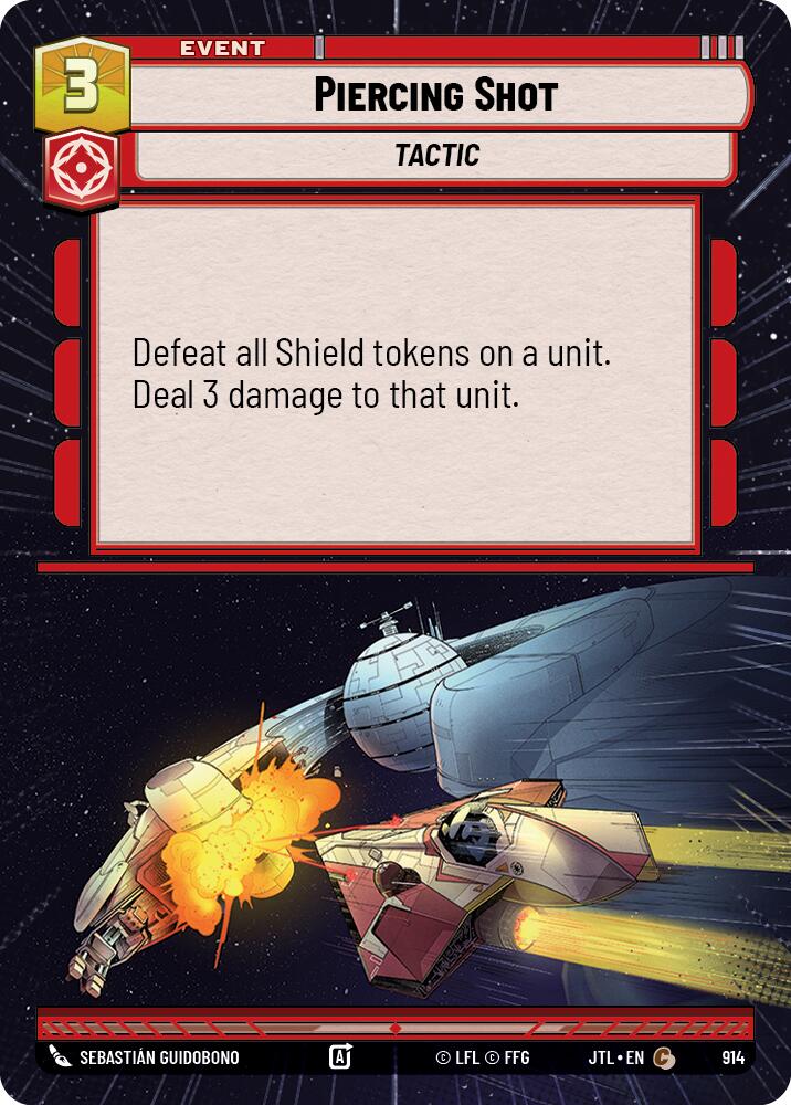 Piercing Shot (914) (Hyperspace Foil) (914) [Jump to Lightspeed] | Exor Games New Glasgow