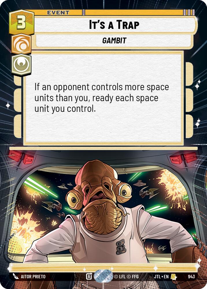 It's a Trap (943) (Hyperspace Foil) (943) [Jump to Lightspeed] | Exor Games New Glasgow
