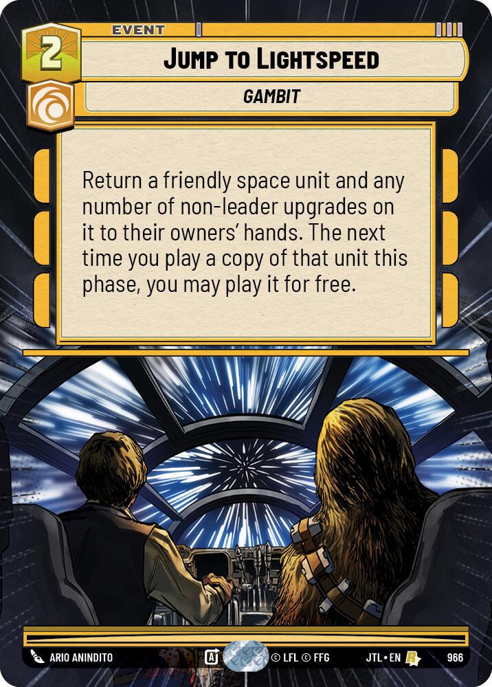Jump to Lightspeed (966) (Hyperspace Foil) (966) [Jump to Lightspeed] | Exor Games New Glasgow