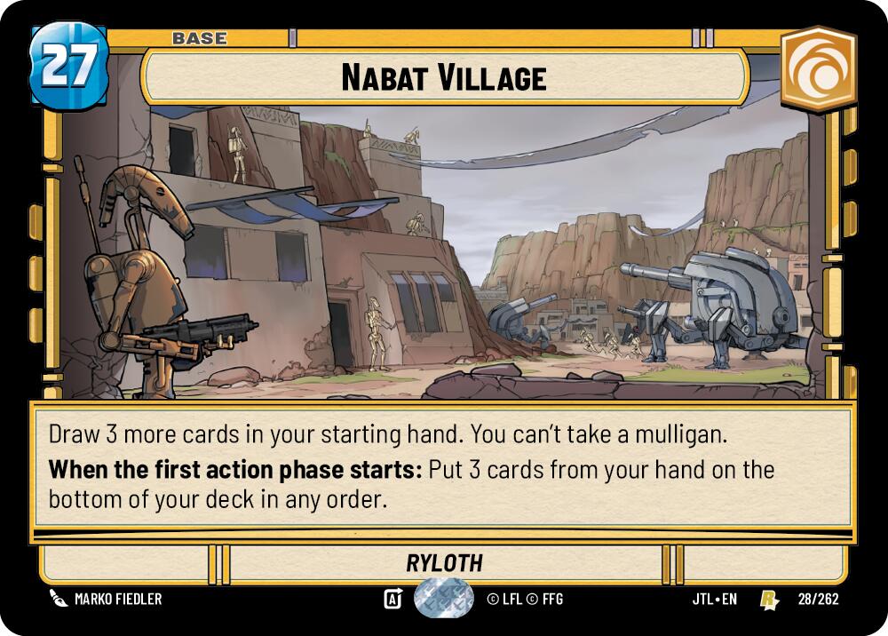 Nabat Village (028/262) (028/262) [Jump to Lightspeed] | Exor Games New Glasgow