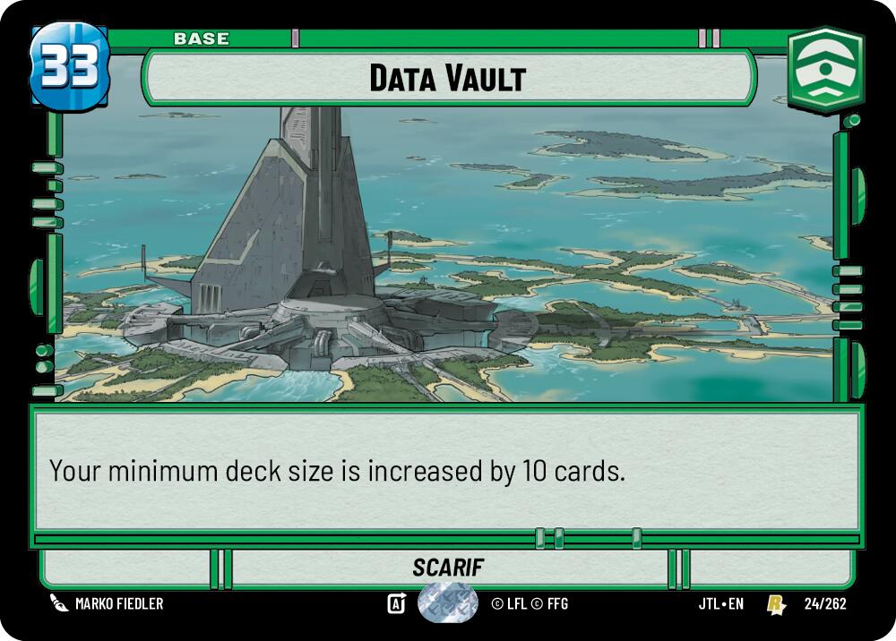 Data Vault (024/262) (024/262) [Jump to Lightspeed] | Exor Games New Glasgow