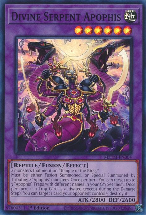 Divine Serpent Apophis [MZTM-EN004] Super Rare | Exor Games New Glasgow