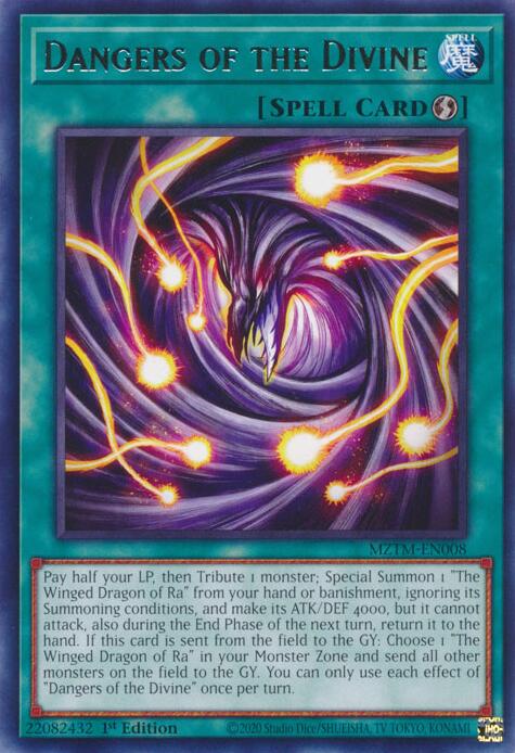 Dangers of the Divine [MZTM-EN008] Rare | Exor Games New Glasgow