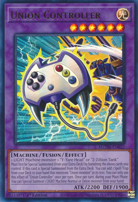 Union Controller [MZTM-EN022] Ultra Rare | Exor Games New Glasgow