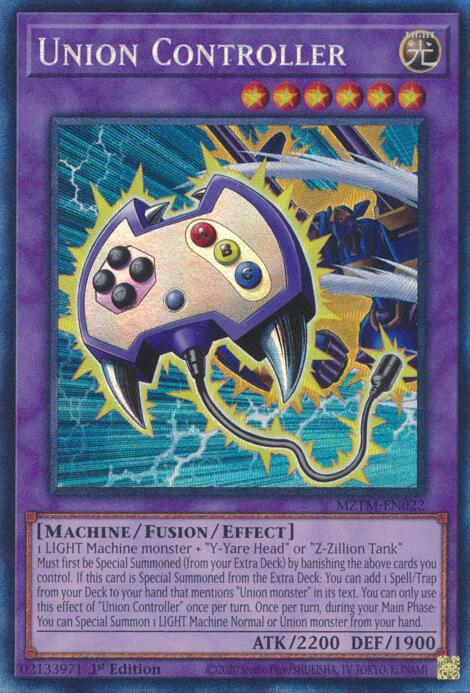 Union Controller (Collector's Rare) [MZTM-EN022] Collector's Rare | Exor Games New Glasgow