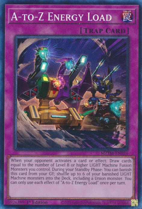 A-to-Z Energy Load (Collector's Rare) [MZTM-EN024] Collector's Rare | Exor Games New Glasgow
