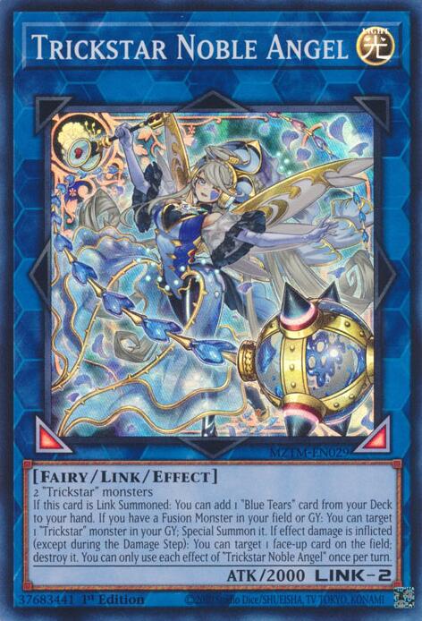 Trickstar Noble Angel [MZTM-EN029] Super Rare | Exor Games New Glasgow
