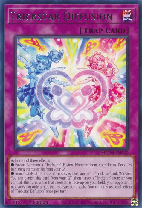 Trickstar Diffusion [MZTM-EN030] Rare | Exor Games New Glasgow