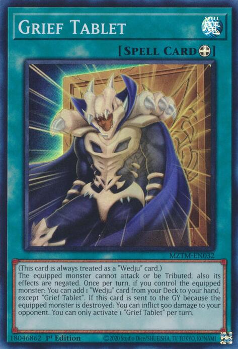 Grief Tablet [MZTM-EN032] Super Rare | Exor Games New Glasgow