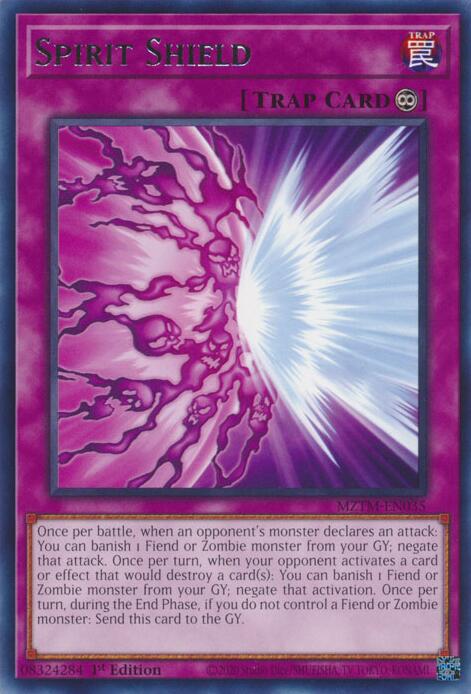 Spirit Shield [MZTM-EN035] Rare | Exor Games New Glasgow