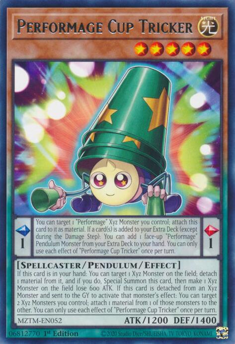 Performage Cup Tricker [MZTM-EN052] Rare | Exor Games New Glasgow