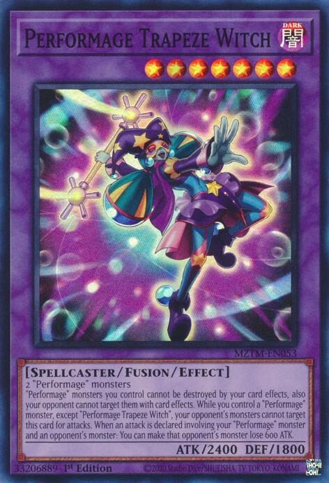 Performage Trapeze Witch [MZTM-EN053] Super Rare | Exor Games New Glasgow