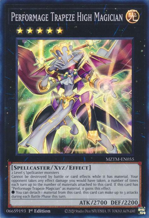 Performage Trapeze High Magician [MZTM-EN055] Super Rare | Exor Games New Glasgow
