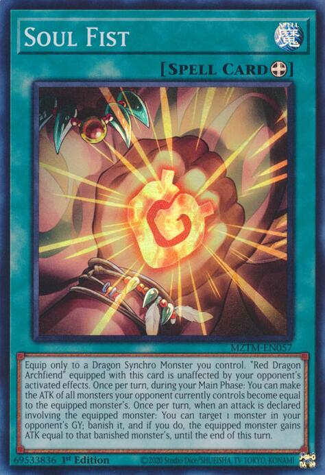 Soul Fist [MZTM-EN057] Super Rare | Exor Games New Glasgow