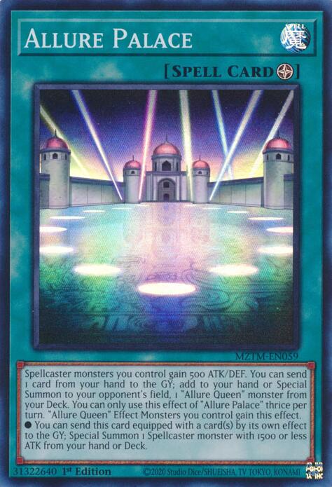 Allure Palace [MZTM-EN059] Super Rare | Exor Games New Glasgow