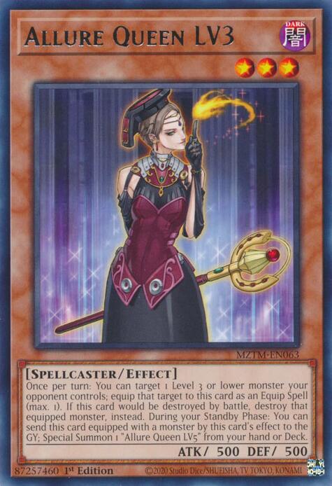 Allure Queen LV3 [MZTM-EN063] Rare | Exor Games New Glasgow