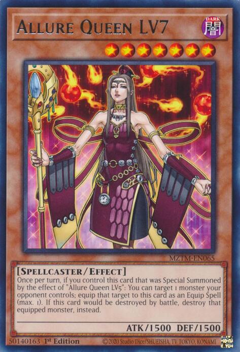 Allure Queen LV7 [MZTM-EN065] Rare | Exor Games New Glasgow