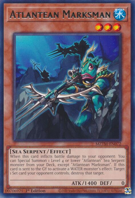 Atlantean Marksman [MZTM-EN072] Rare | Exor Games New Glasgow