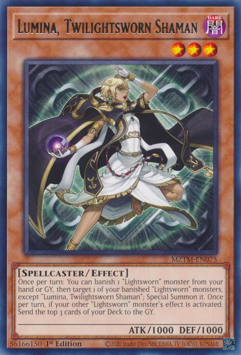 Lumina, Twilightsworn Shaman [MZTM-EN075] Rare | Exor Games New Glasgow