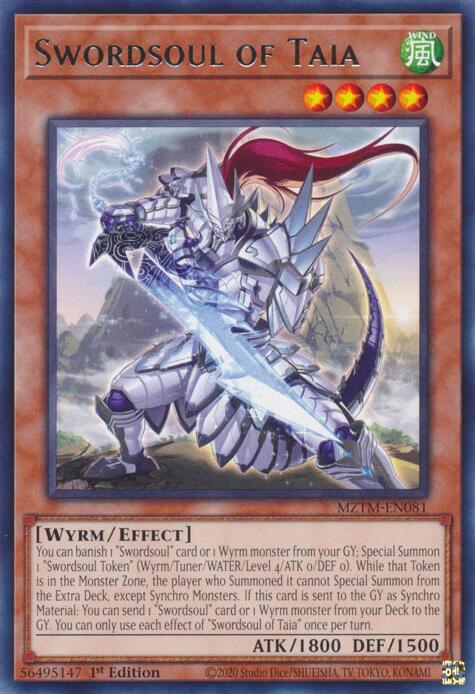 Swordsoul of Taia [MZTM-EN081] Rare | Exor Games New Glasgow
